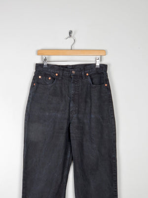Vintage Black Levi's 881s 31W - The Harlequin