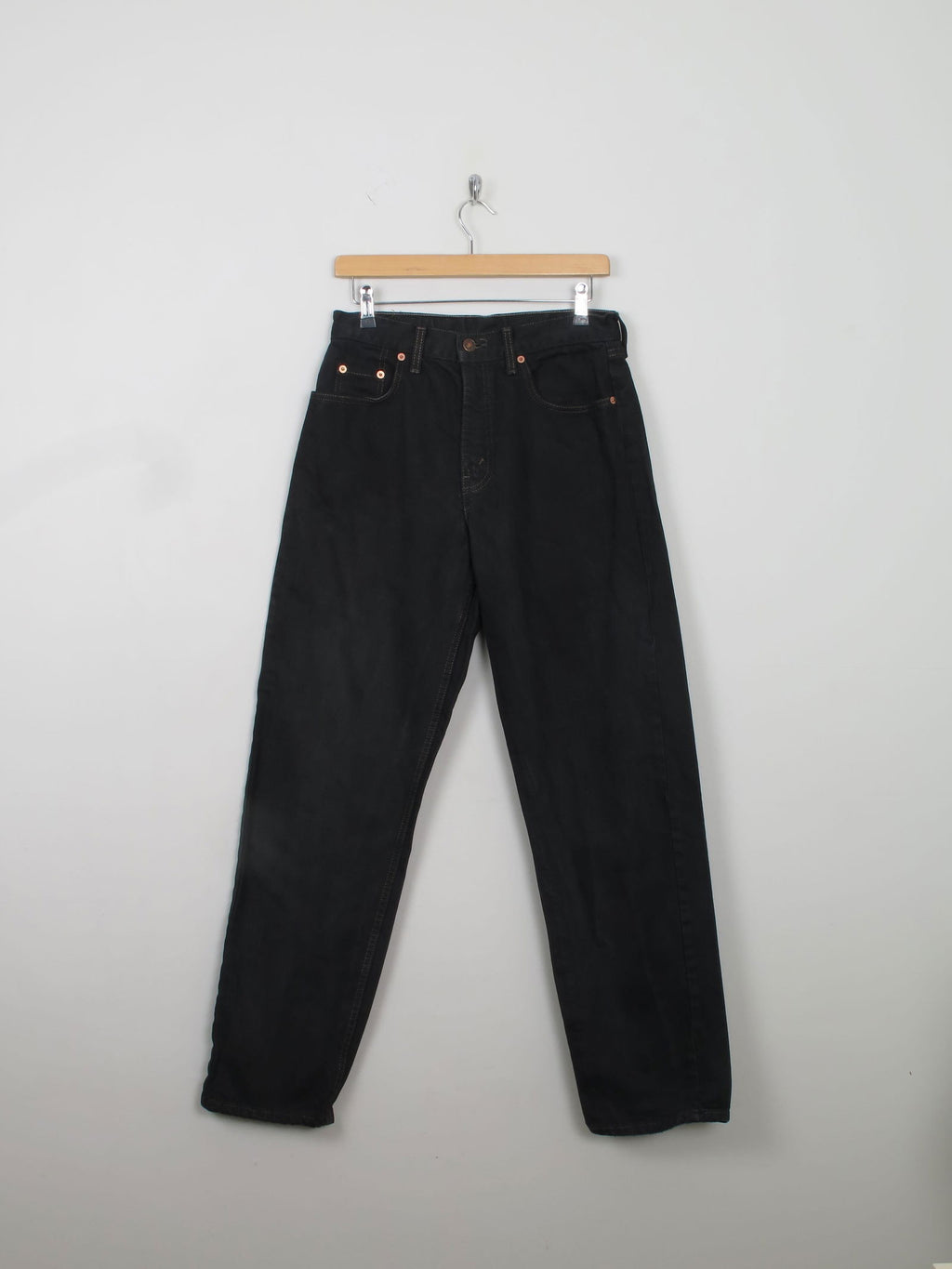 Vintage Black Orange Tab Levi's 29"W/32"L - The Harlequin