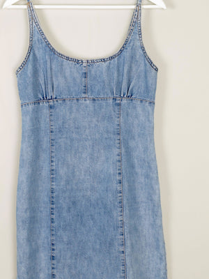 Vintage Blue Denim Dress XS 6/8 - The Harlequin