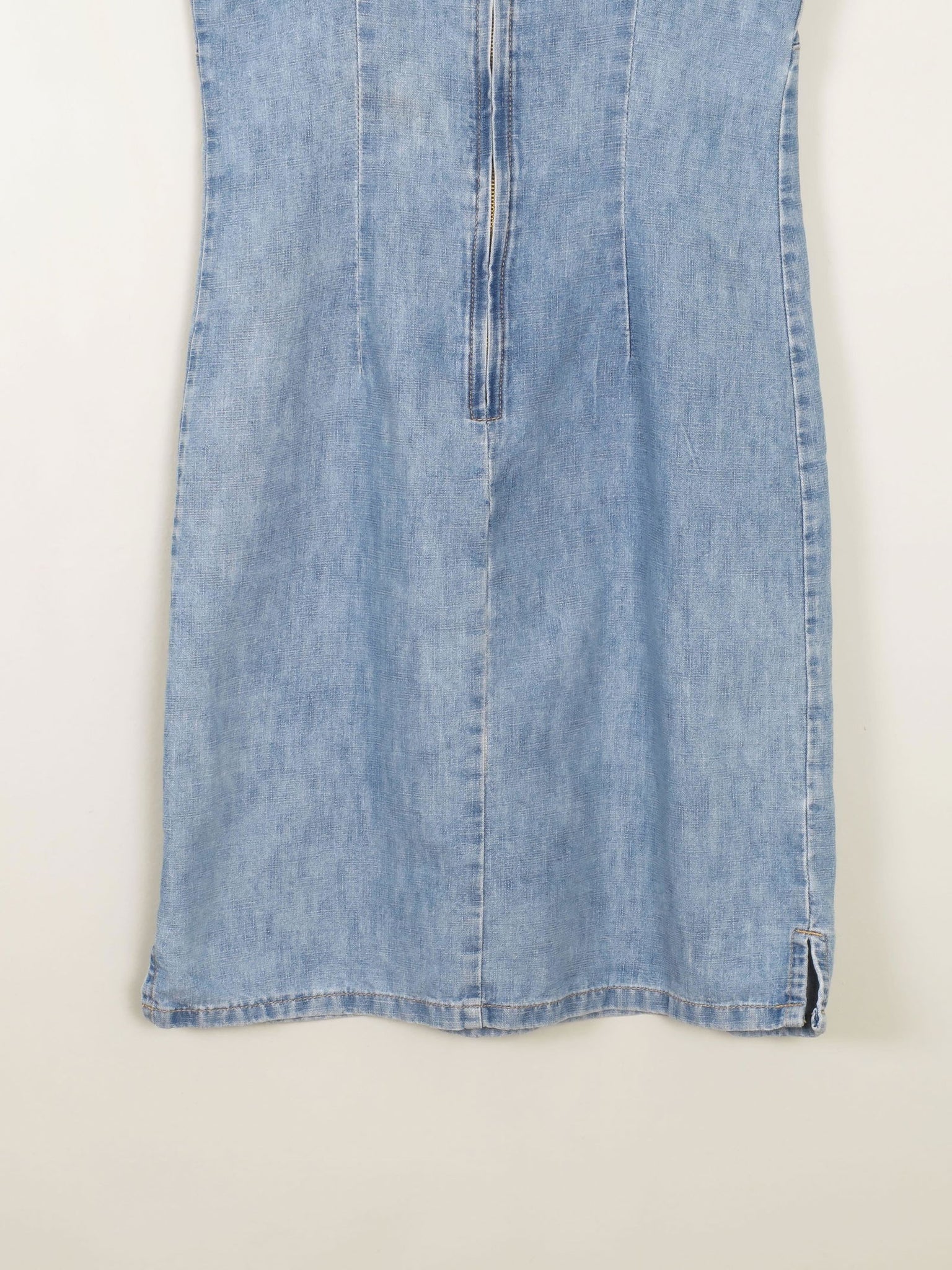 Vintage Blue Denim Dress XS 6/8 - The Harlequin