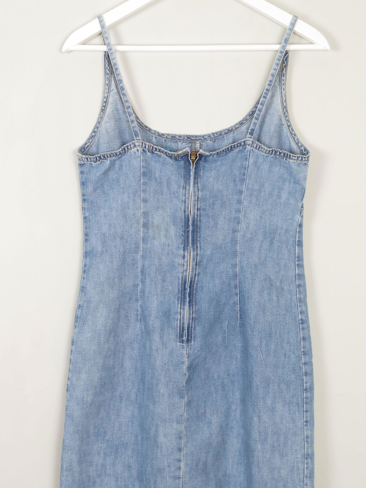 Vintage Blue Denim Dress XS 6/8 - The Harlequin