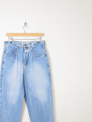 Vintage Blue Denim Mom Jeans 31" - The Harlequin