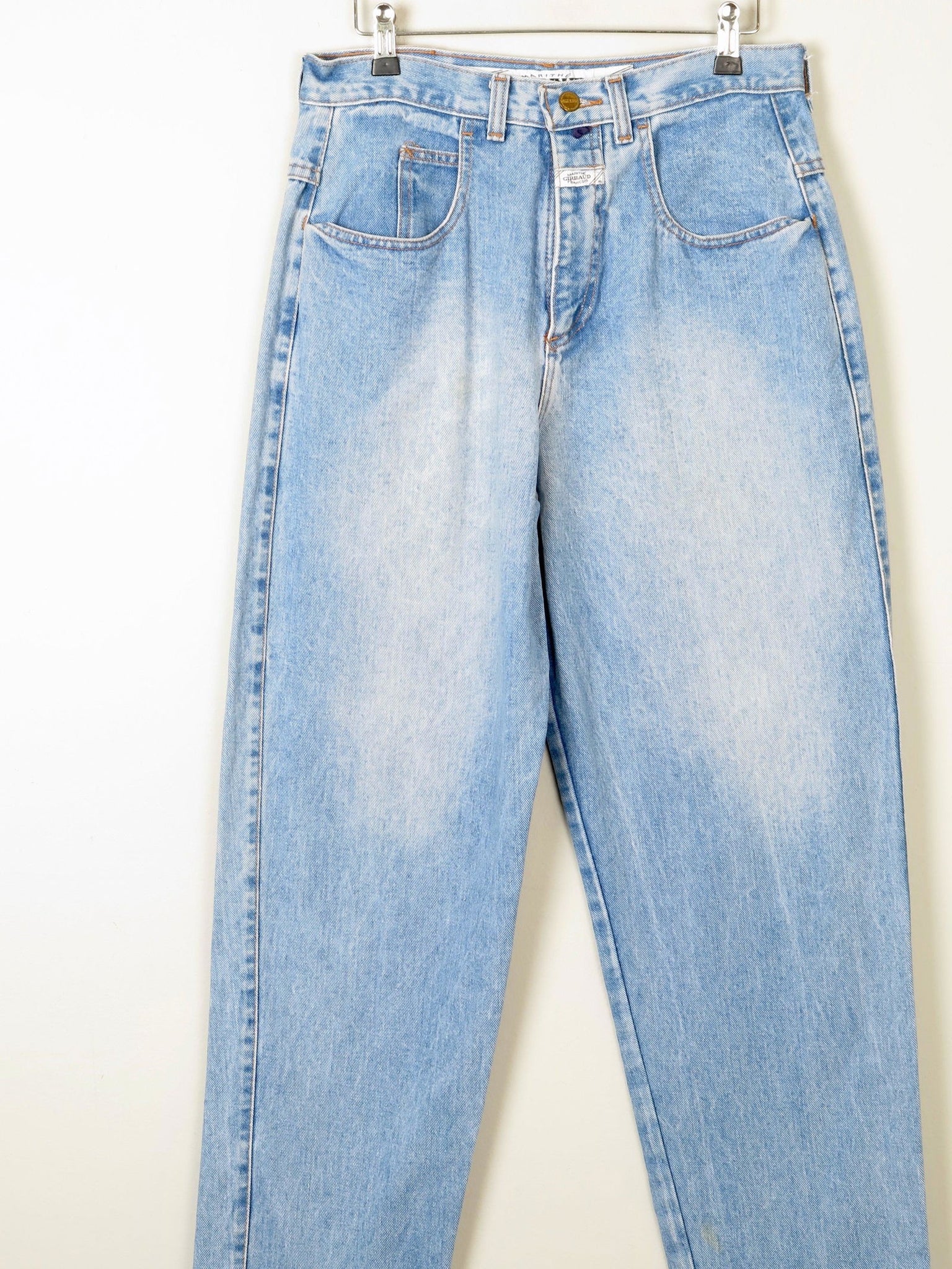 Vintage Blue Denim Mom Jeans 31" - The Harlequin