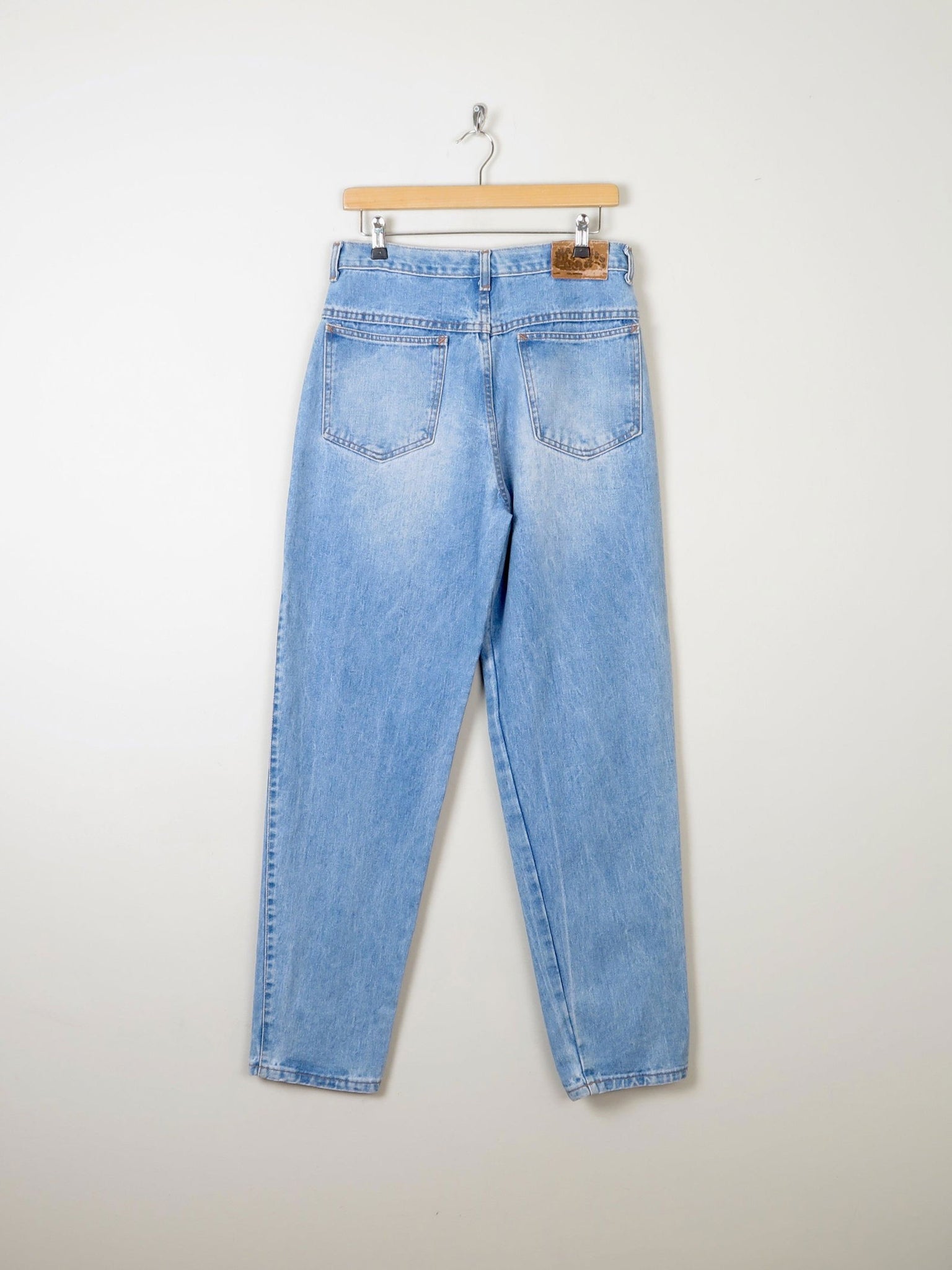Vintage Blue Denim Mom Jeans 31" - The Harlequin