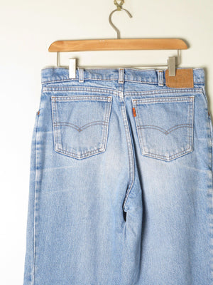 Vintage Blue Denim Orange Tab Vintage Levi’s 32W 36L - The Harlequin