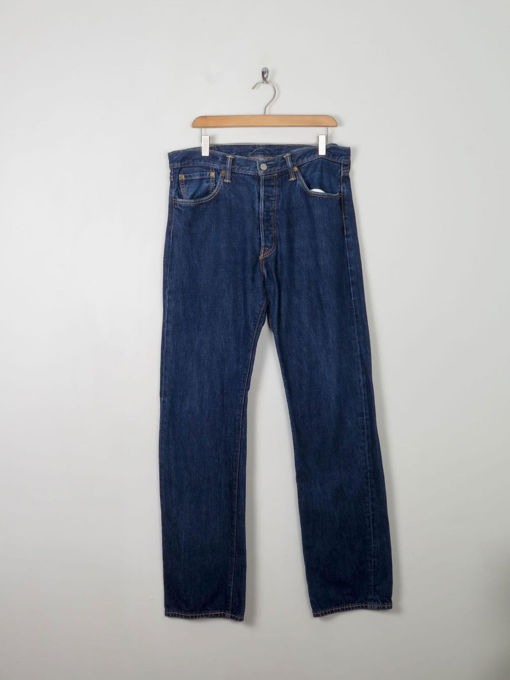Vintage Blue Levi's 501s Jeans 34/34 - The Harlequin