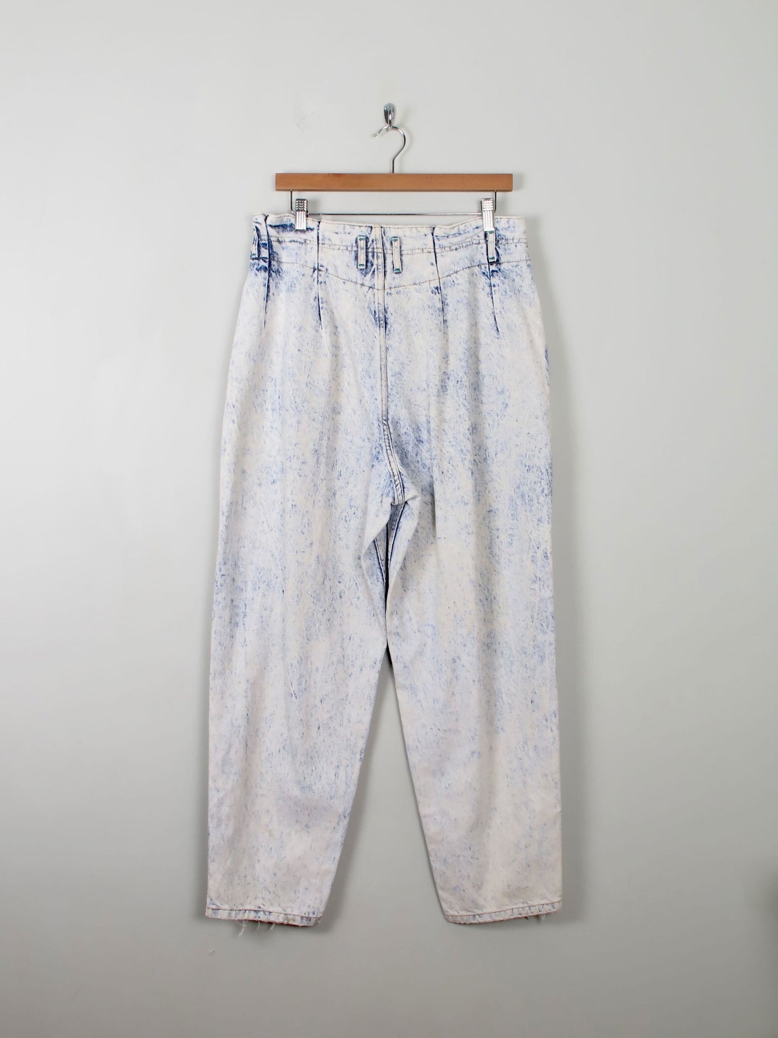 Vintage Blue Stone Wash Jeans By Lee 33W 28"L - The Harlequin