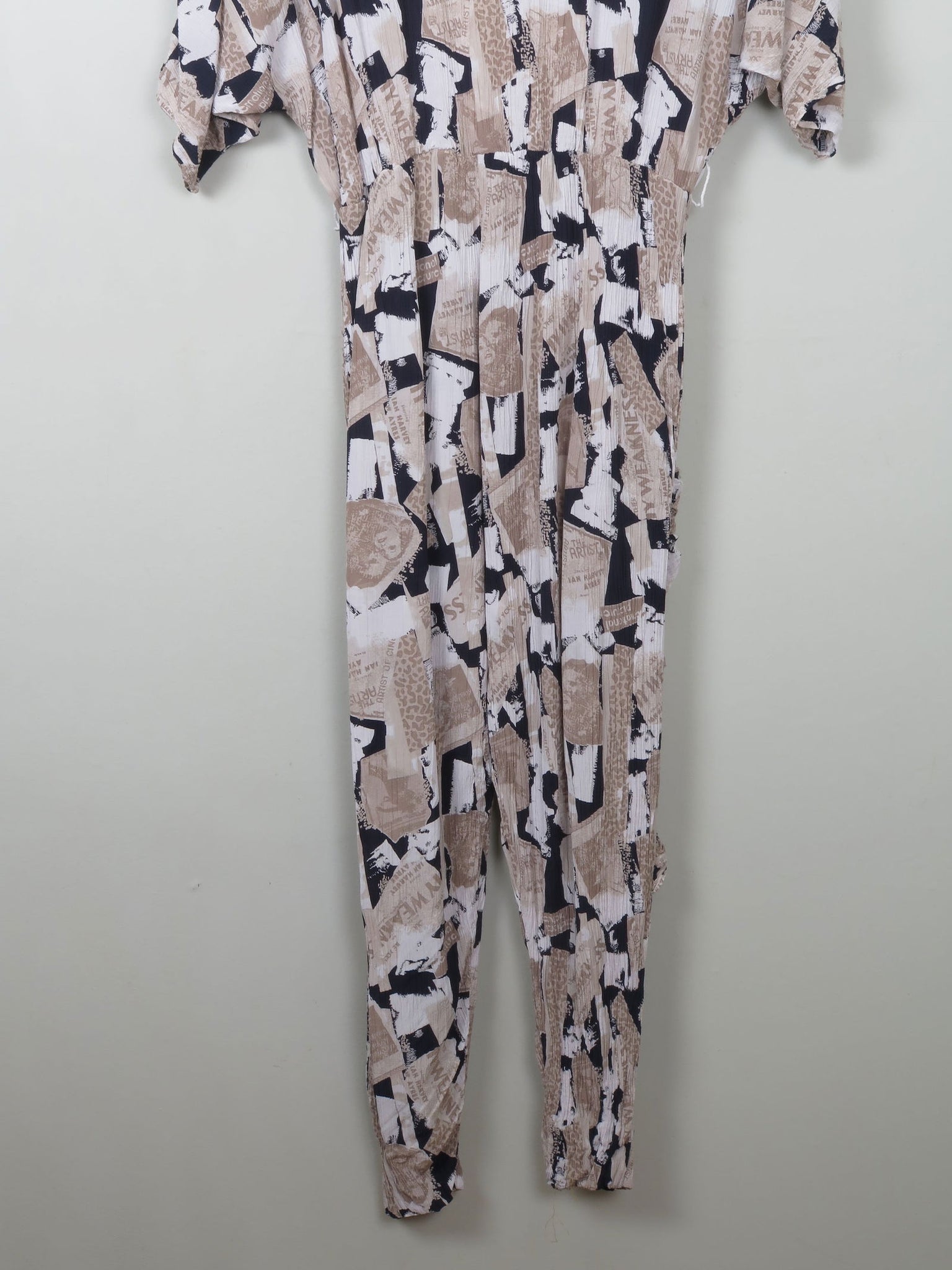 Vintage Colourful Jumpsuit S/M - The Harlequin