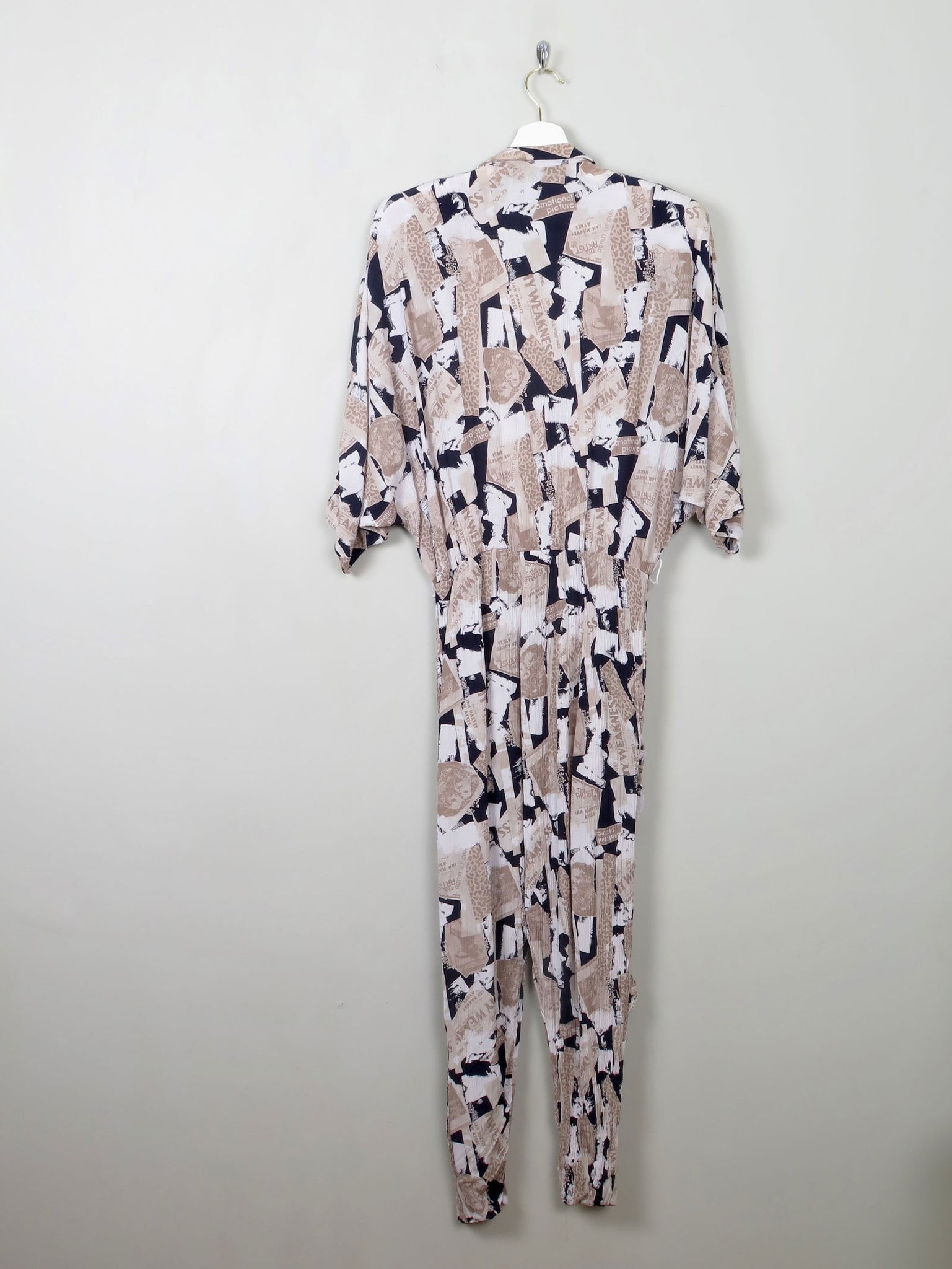 Vintage Colourful Jumpsuit S/M - The Harlequin