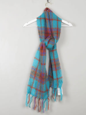 Vintage Colourful Mohair Scarf By John Hanley - The Harlequin