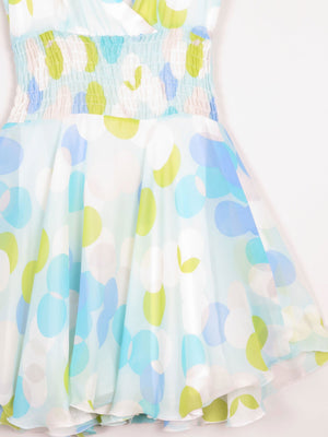 Vintage Colourful Polka Dot 1960s Short Dress 6/8 - The Harlequin