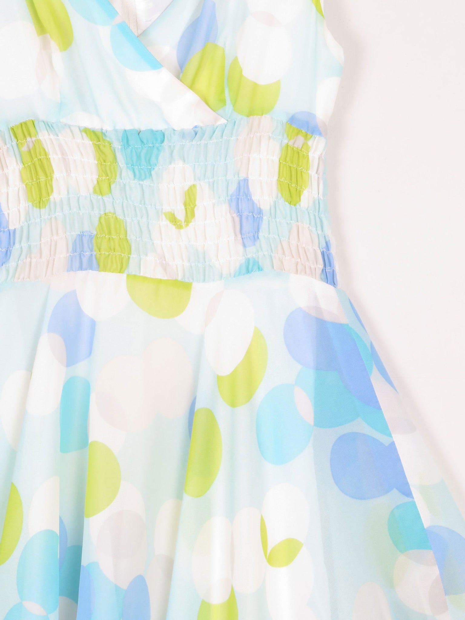 Vintage Colourful Polka Dot 1960s Short Dress 6/8 - The Harlequin