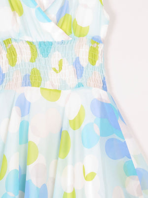 Vintage Colourful Polka Dot 1960s Short Dress 6/8 - The Harlequin
