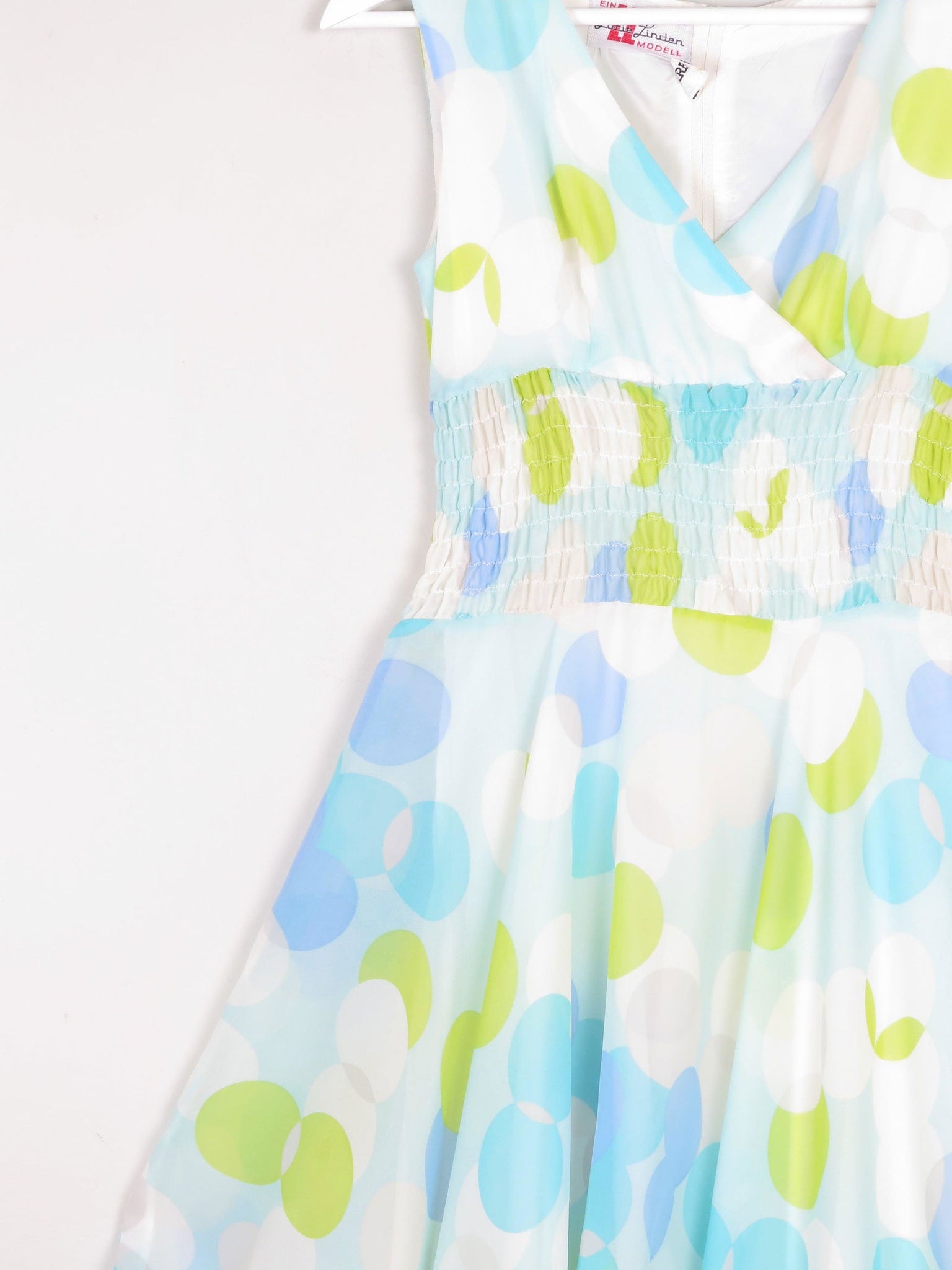 Vintage Colourful Polka Dot 1960s Short Dress 6/8 - The Harlequin