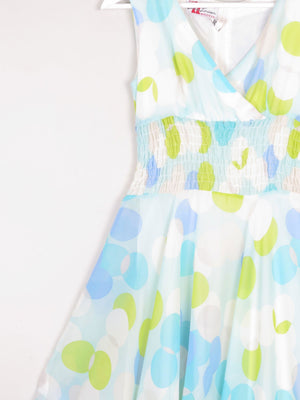 Vintage Colourful Polka Dot 1960s Short Dress 6/8 - The Harlequin