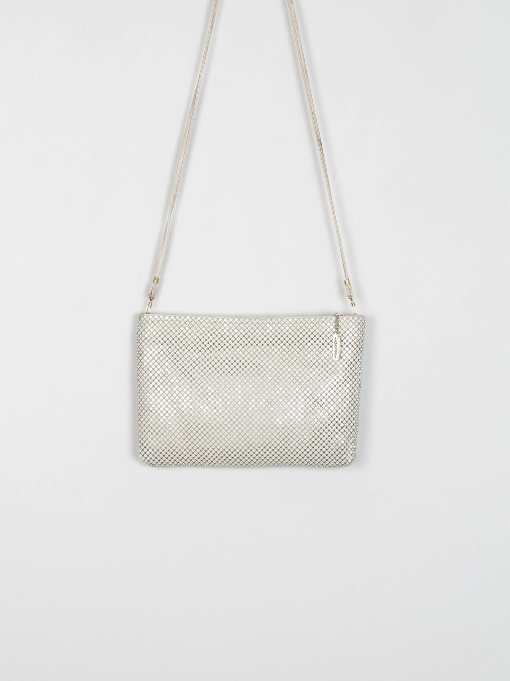 Vintage Cream Whiting & Davis Chain Mail Bag - The Harlequin