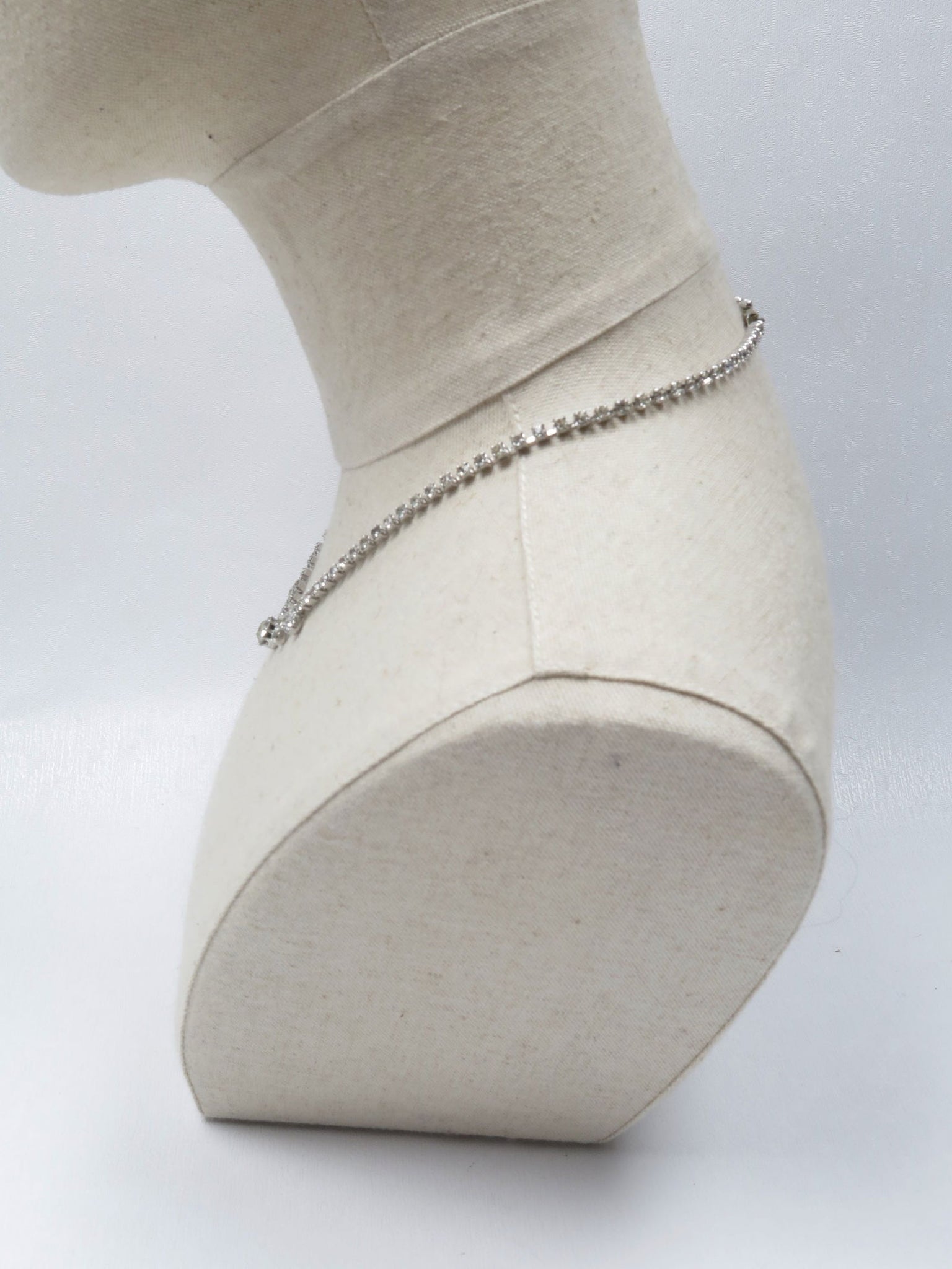 Vintage Diamante Paste Necklace - The Harlequin