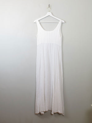 Vintage Ecru Long Dress S - The Harlequin
