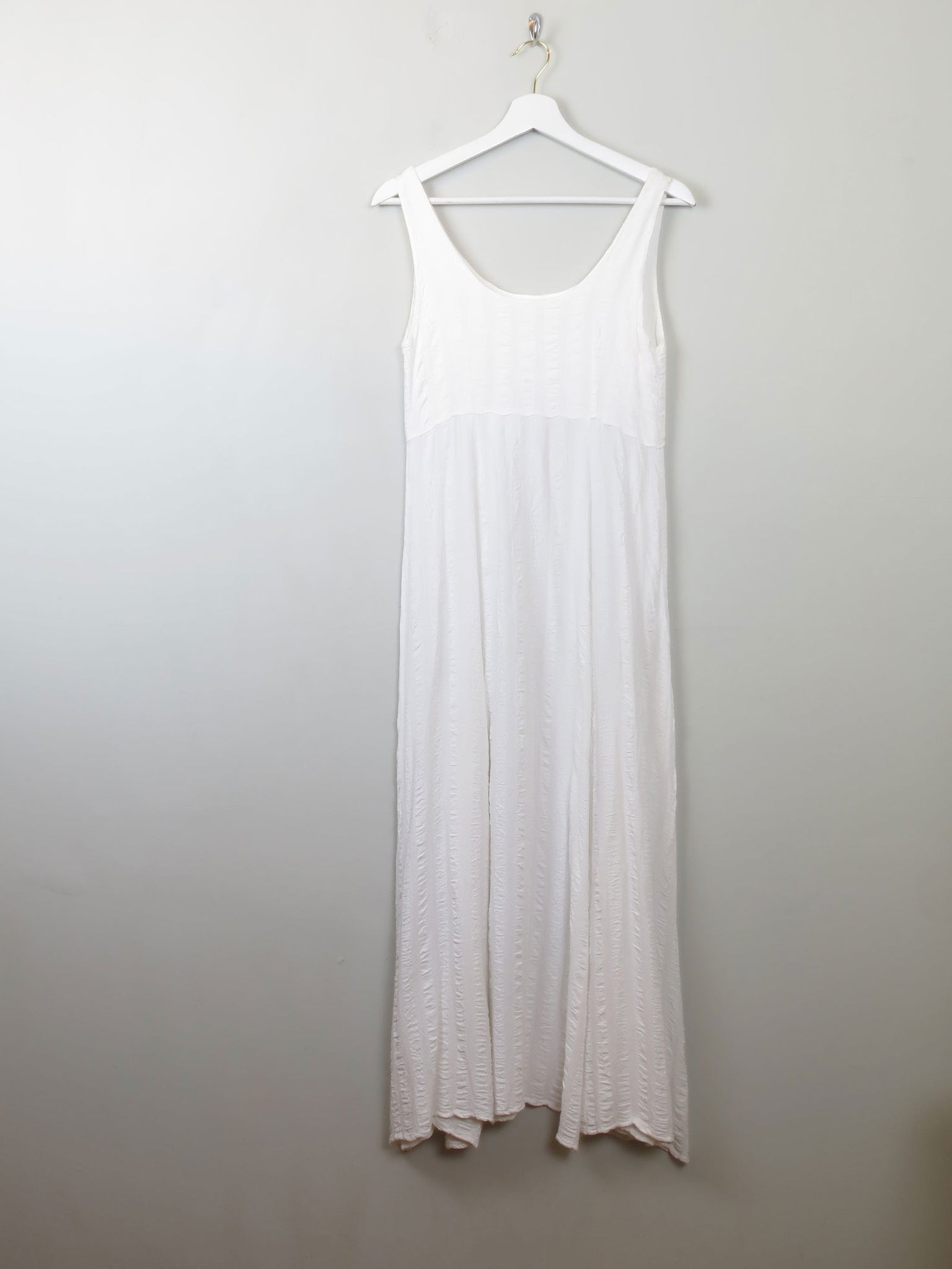 Vintage Ecru Long Dress S - The Harlequin