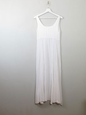 Vintage Ecru Long Dress S - The Harlequin