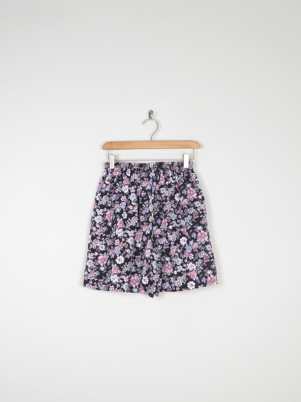 Vintage Floral Bermuda Shorts S - The Harlequin