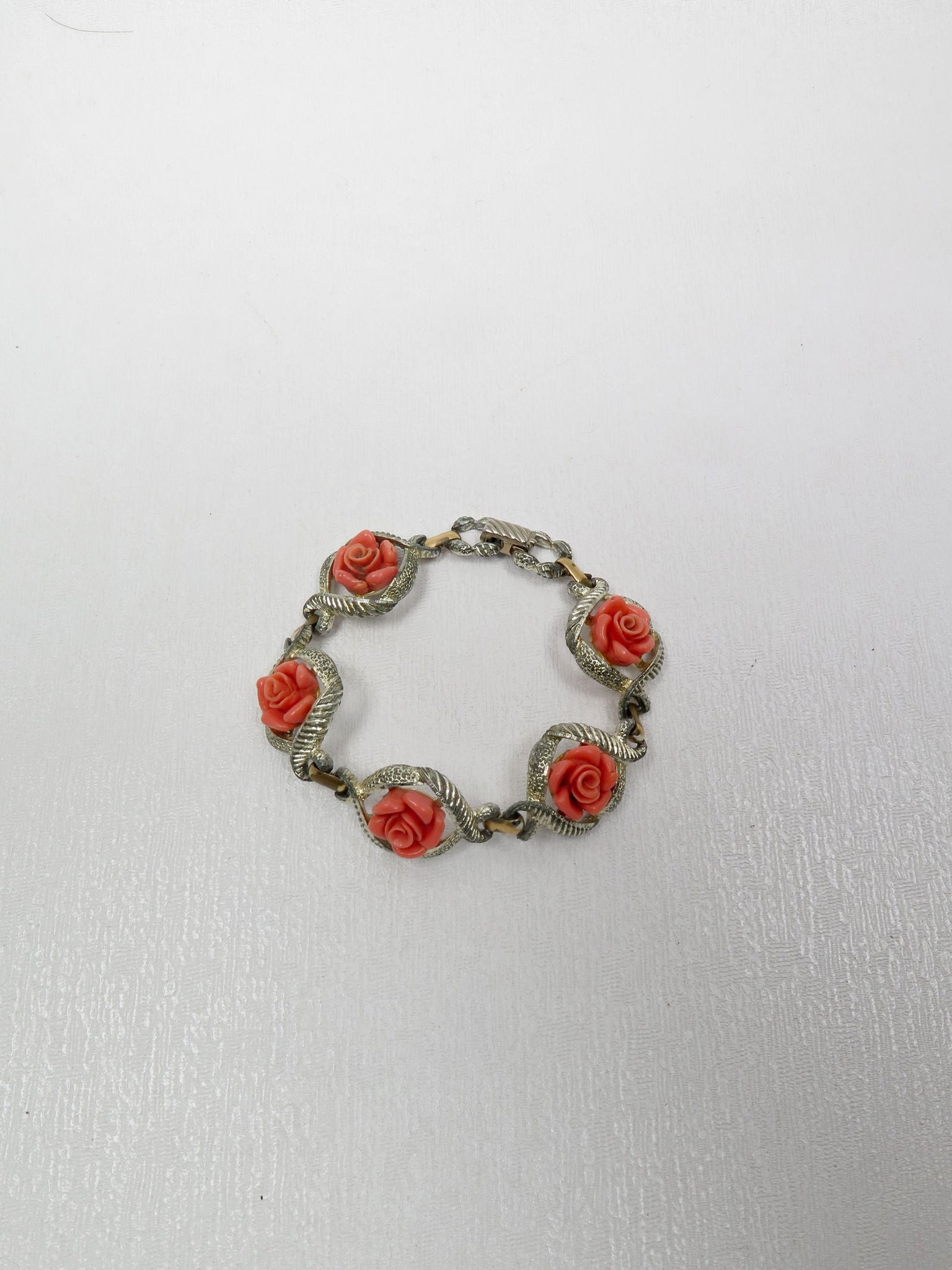Vintage Floral Bracelet By Sarah Cov - The Harlequin