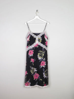 Vintage French Connection Devore Floral Camisole Dress 14 - The Harlequin
