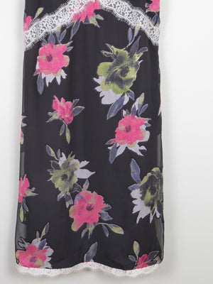 Vintage French Connection Devore Floral Camisole Dress 14 - The Harlequin