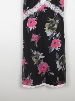 Vintage French Connection Devore Floral Camisole Dress 14 - The Harlequin
