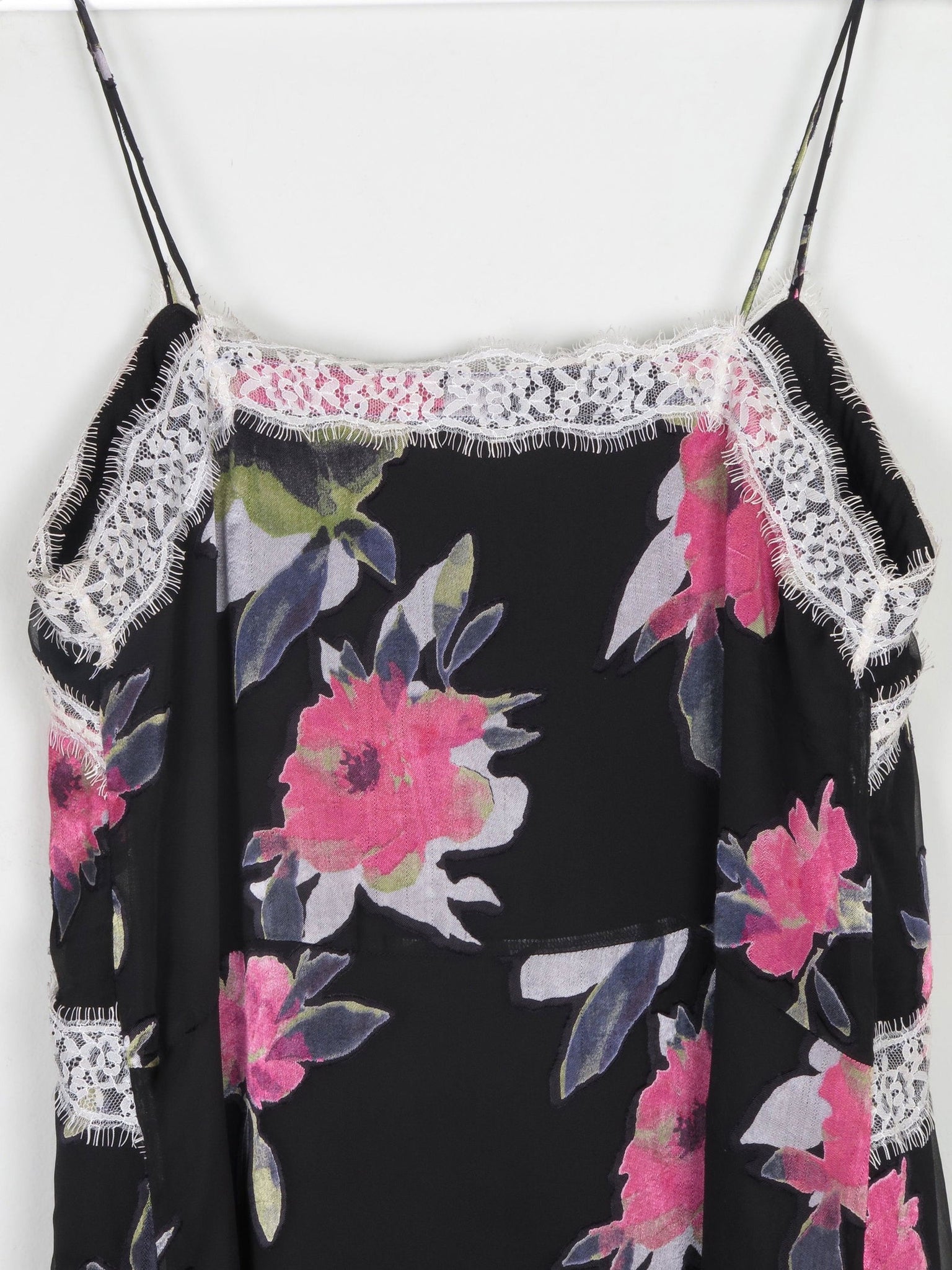Vintage French Connection Devore Floral Camisole Dress 14 - The Harlequin
