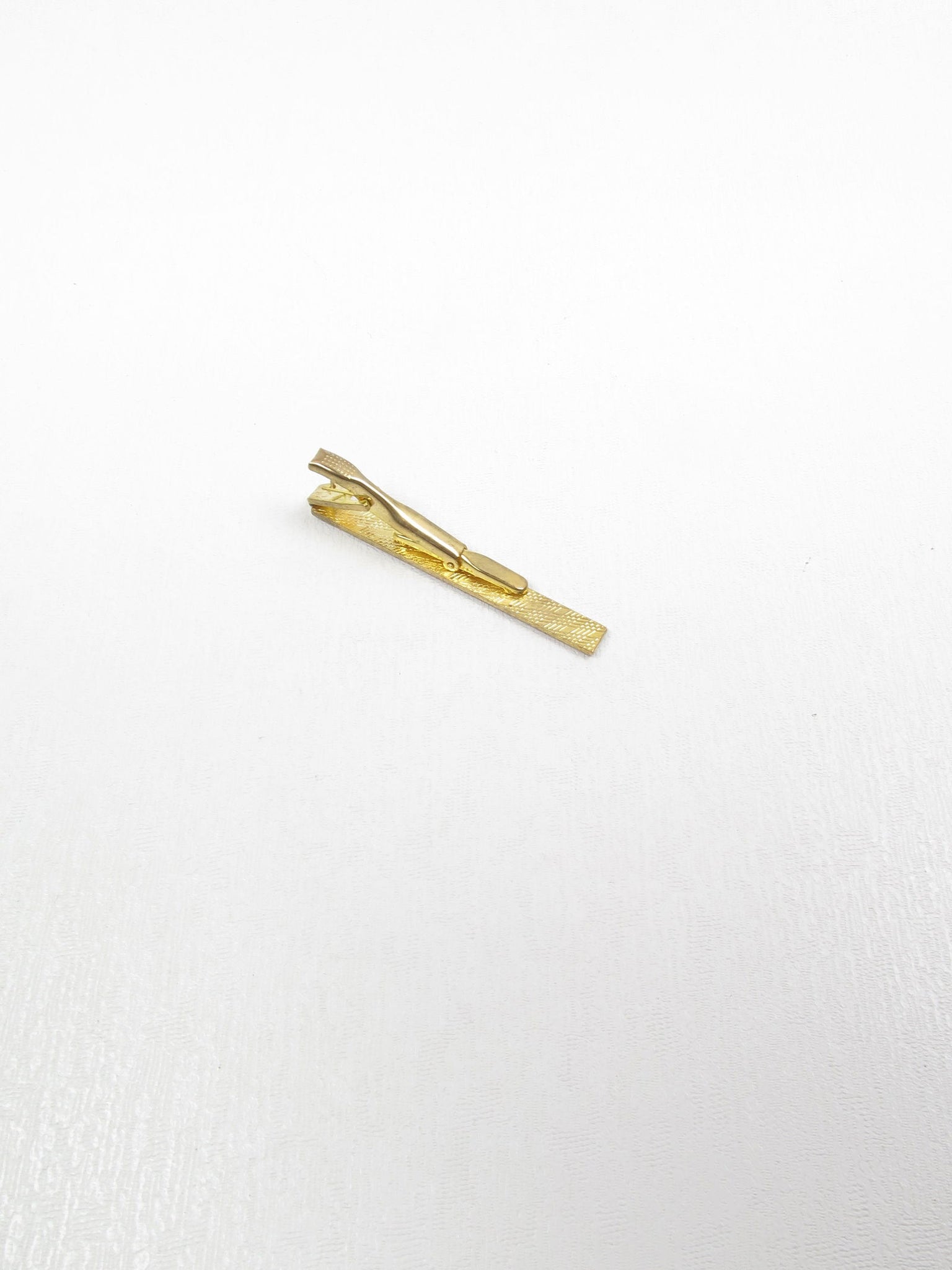 Vintage Gold Metal Tie Pin - The Harlequin