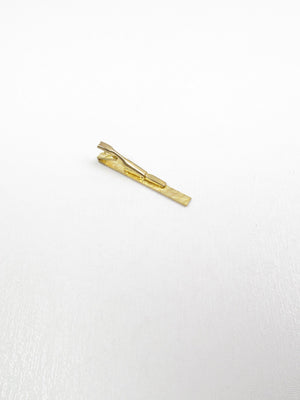 Vintage Gold Metal Tie Pin - The Harlequin