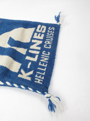 Vintage Greek Island Ferry Bag - The Harlequin
