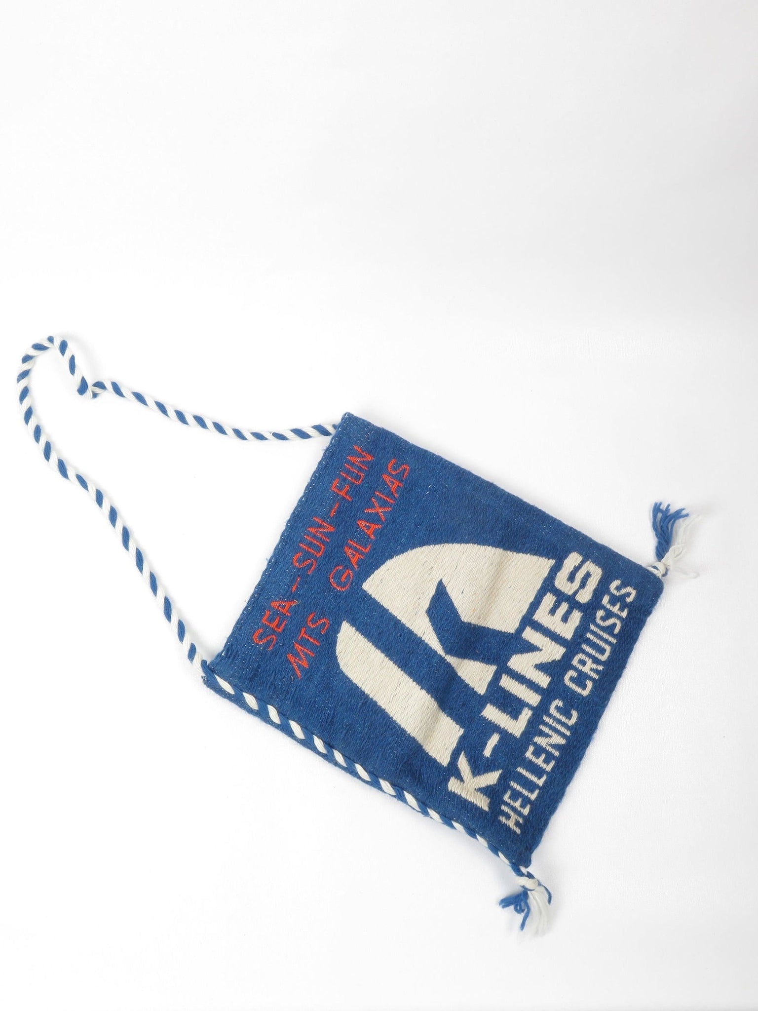 Vintage Greek Island Ferry Bag - The Harlequin