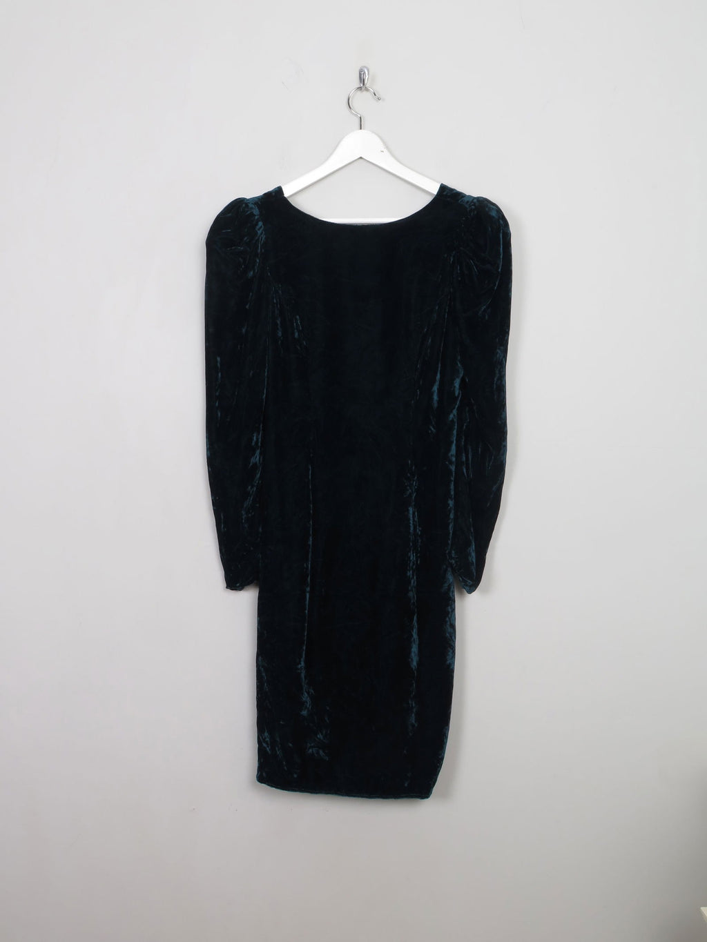 Vintage Green Velvet Dress XS - The Harlequin