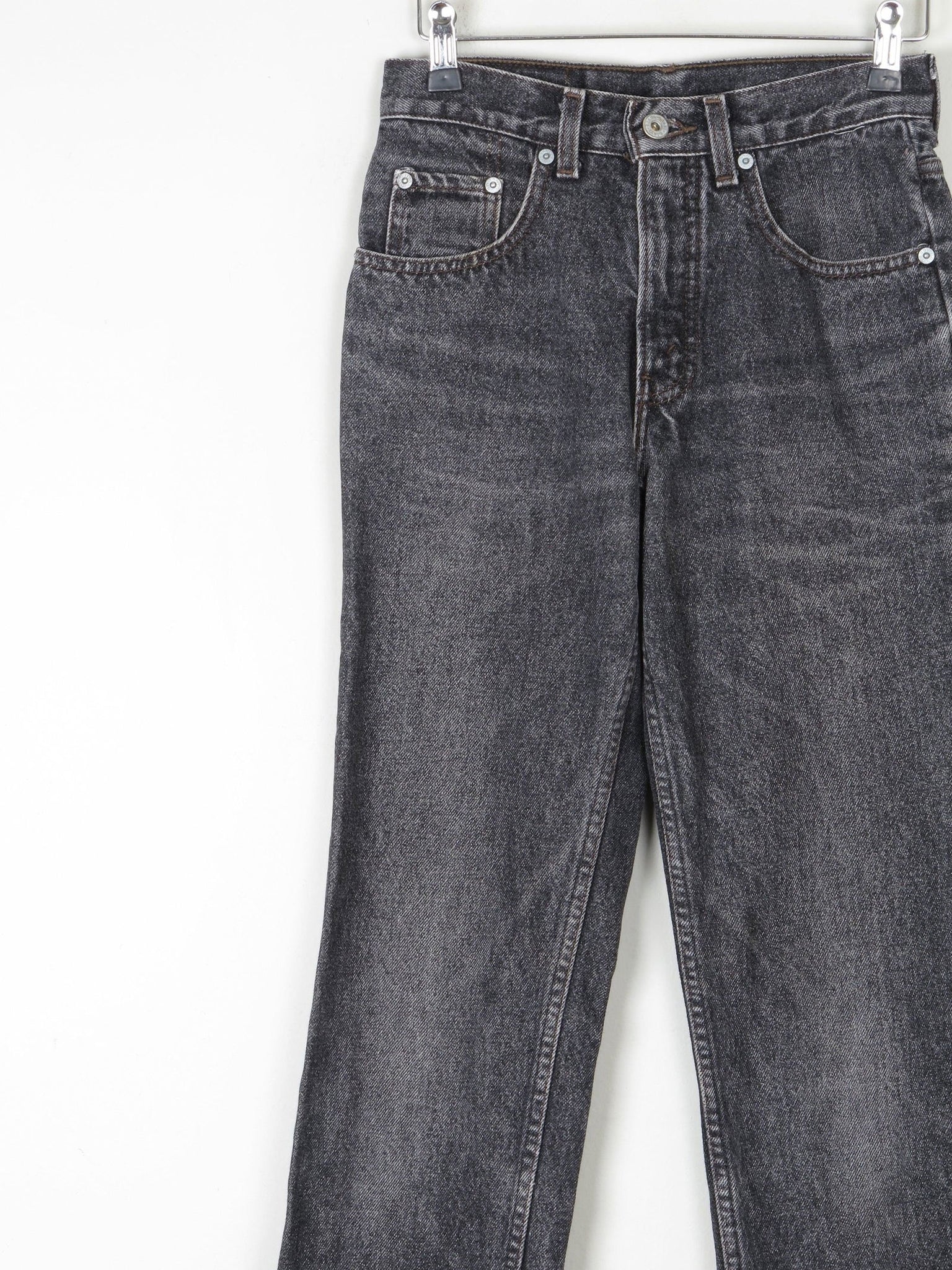 Vintage Grey/Black Levis 631's 26"W/ 30" L - The Harlequin