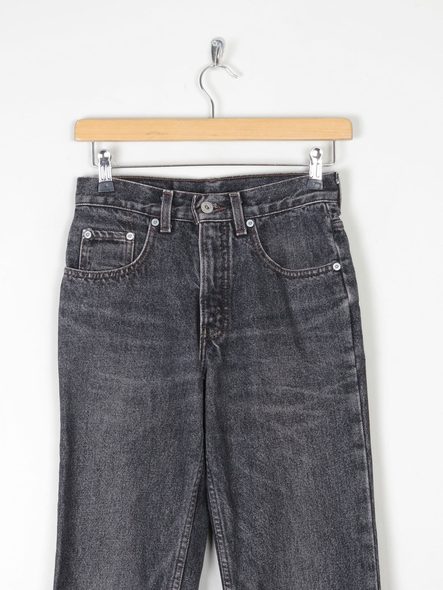 Vintage Grey/Black Levis 631's 26"W/ 30" L - The Harlequin