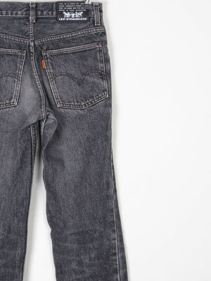 Vintage Grey/Black Levis 631's 26"W/ 30" L - The Harlequin