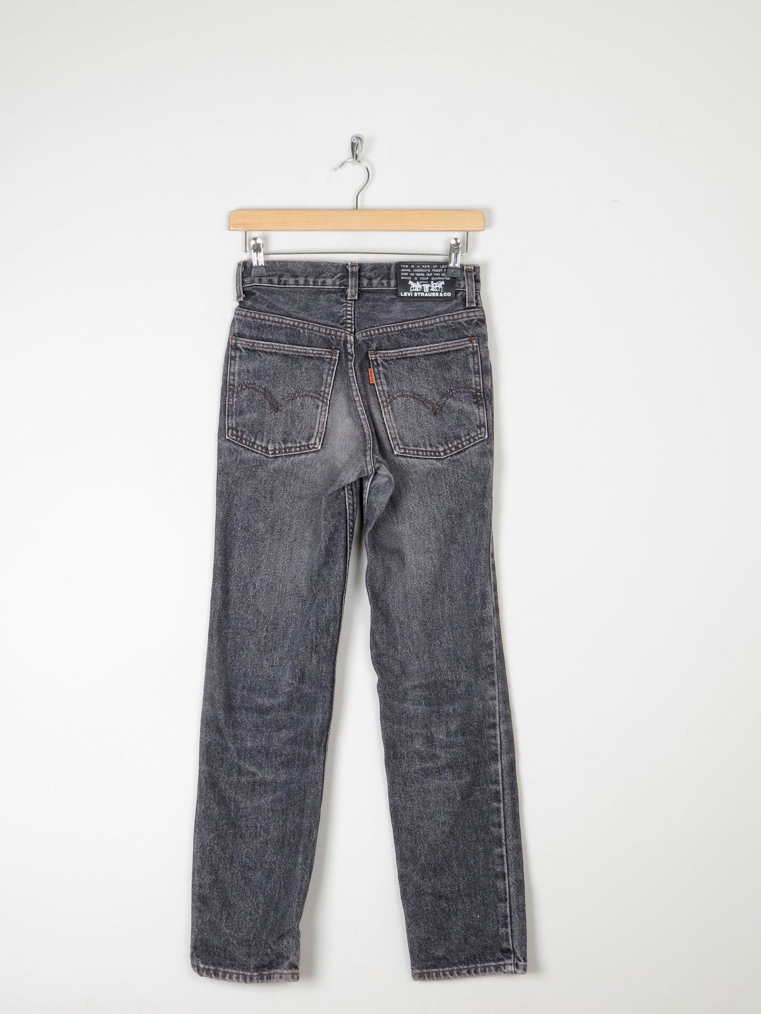 Vintage Grey/Black Levis 631's 26"W/ 30" L - The Harlequin