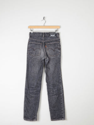 Vintage Grey/Black Levis 631's 26"W/ 30" L - The Harlequin