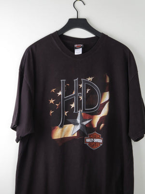 Vintage Harley Davidson Black T-shirt XL - The Harlequin
