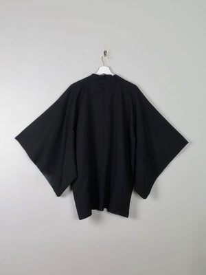 Vintage Kimono Black M/L - The Harlequin
