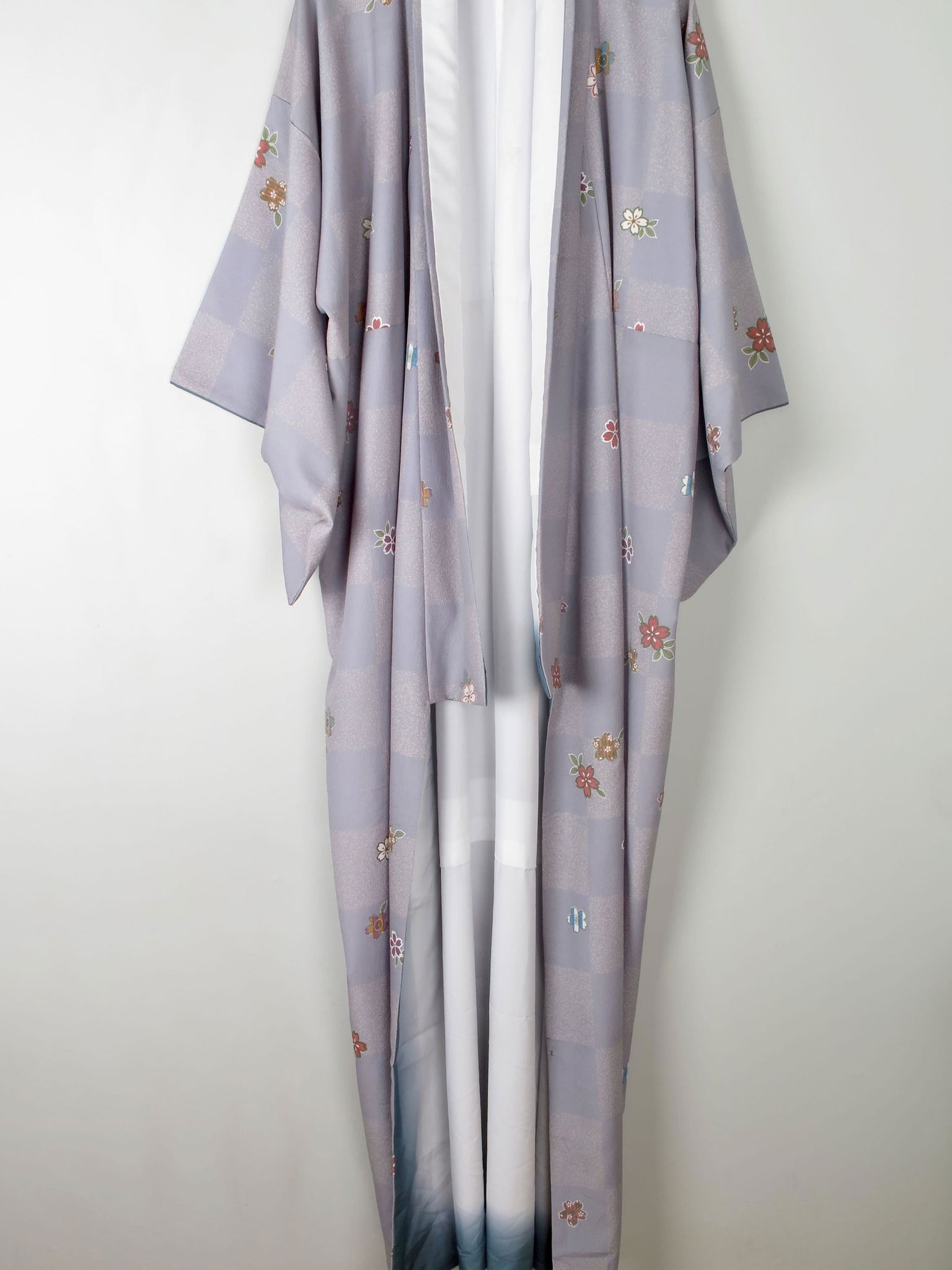 Vintage Kimono Lilac Printed M/L - The Harlequin