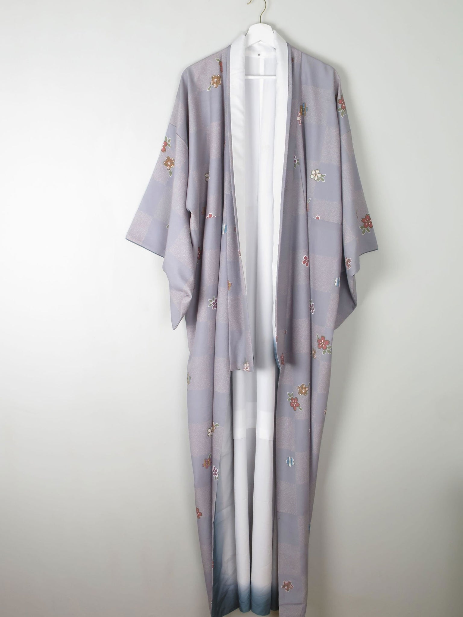 Vintage Kimono Lilac Printed M/L - The Harlequin