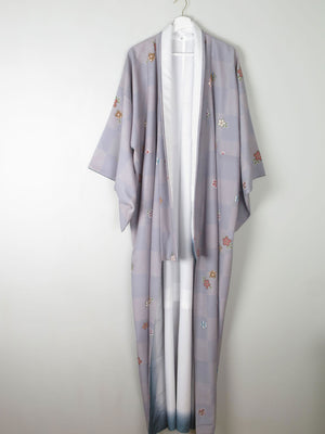 Vintage Kimono Lilac Printed M/L - The Harlequin