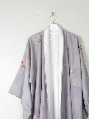 Vintage Kimono Lilac Printed M/L - The Harlequin