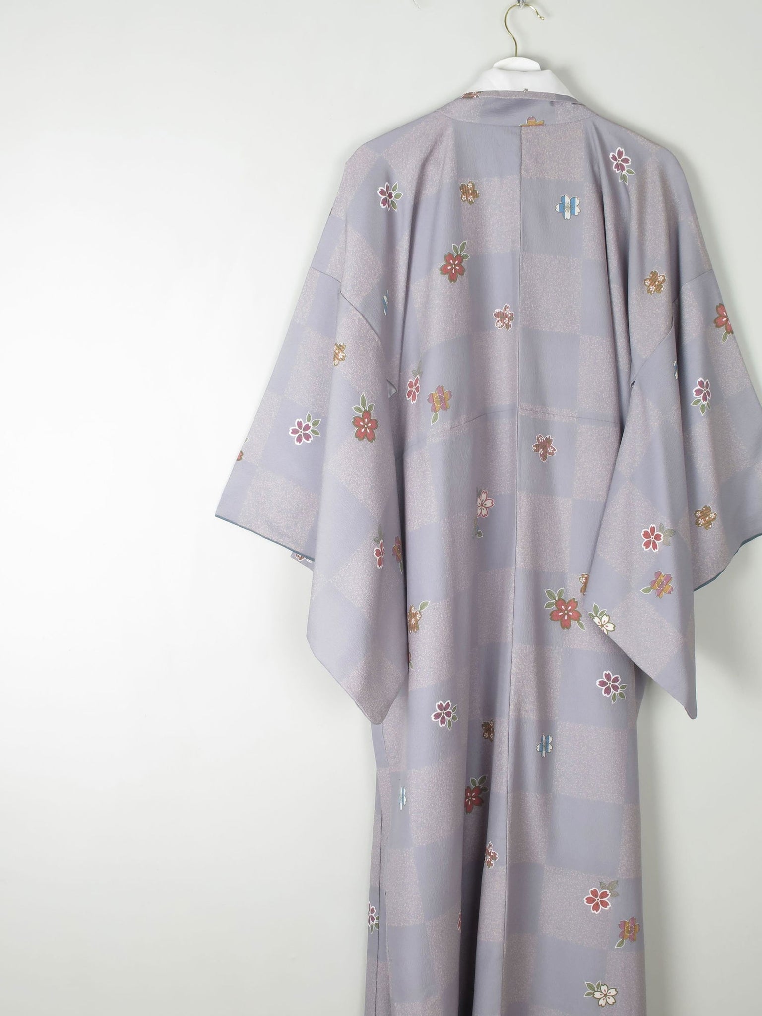 Vintage Kimono Lilac Printed M/L - The Harlequin
