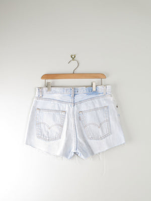 Vintage Levis 501 Denim Shorts 31" W - The Harlequin