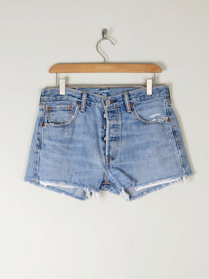Vintage Levis Denim Shorts 31" 10/12 - The Harlequin