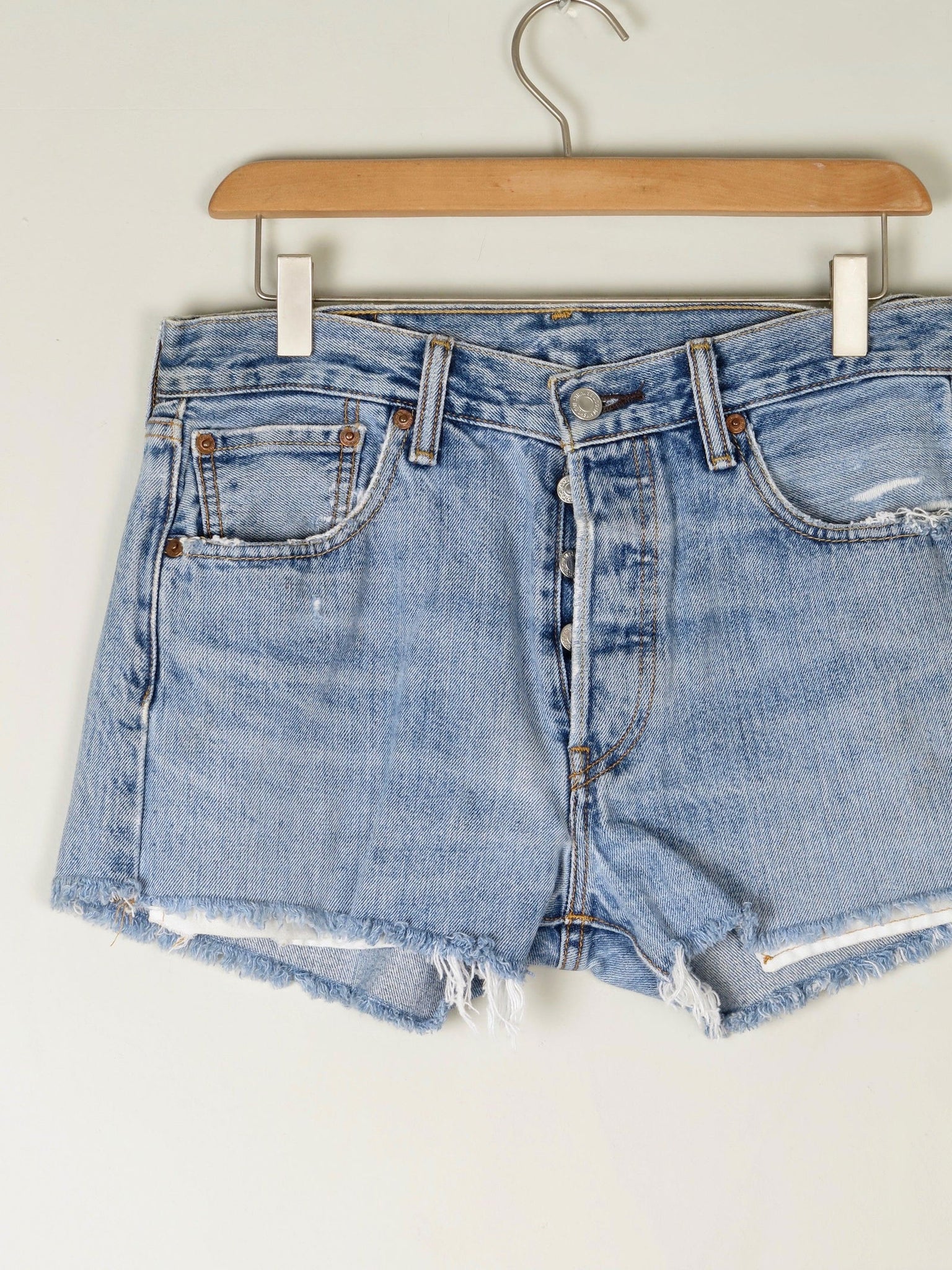 Vintage Levis Denim Shorts 31" 10/12 - The Harlequin